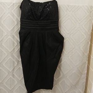 Strapless Short Dress